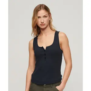 Damestop met knoopsluiting Superdry Athletic Essentials image-2