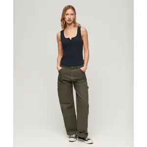 Damestop met knoopsluiting Superdry Athletic Essentials image-3