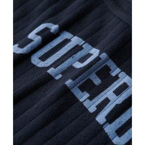 Spitzen-Top mit Muster für Frauen Superdry Athletic image-4