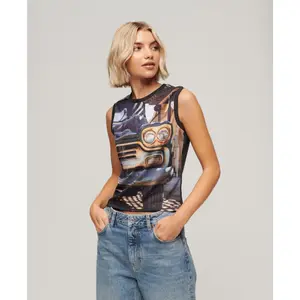 Damski tank top Superdry Sub Print image-1