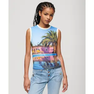 Damski tank top Superdry Sub Print image-1