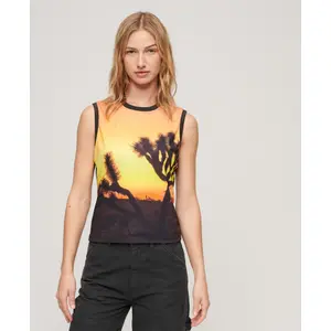 Damski tank top Superdry Sub Print image-1