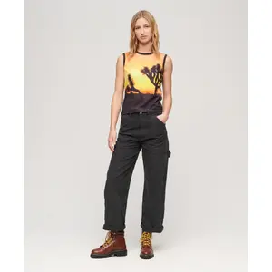 Damski tank top Superdry Sub Print image-2