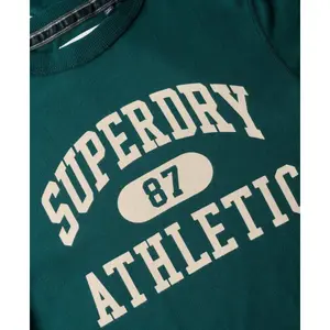 Camiseta slim fit de manga larga para mujer Superdry Athletic Essentials Ringer image-5