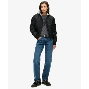 Camiseta slim fit de manga larga para mujer Superdry Athletic Essentials Ringer image-2