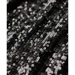 Blusa de costas nu com lantejoulas e decote bateau mulher Superdry image-6