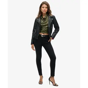 Blusa de costas nu com lantejoulas e decote bateau mulher Superdry image-1