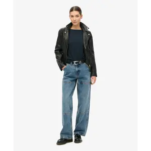 Dames t-shirt met lange mouwen van French Terry Superdry image-2