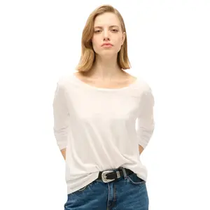 Camiseta de manga larga de jersey para mujer Superdry image-1