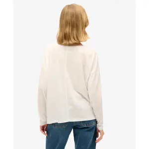 Camiseta de manga larga de jersey para mujer Superdry image-4