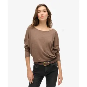 Camiseta de manga larga de jersey para mujer Superdry image-1