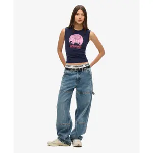 Tampo do tanque de emagrecimento feminino Superdry Komodo Hathi image-2