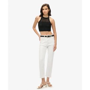 Kort topp med öppen rygg i virkat för kvinnor Superdry image-2