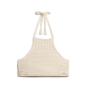 Kort topp med öppen rygg i virkat för kvinnor Superdry image-3