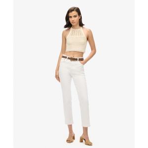 Kort topp med öppen rygg i virkat för kvinnor Superdry image-4