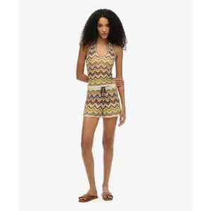 Débardeur à décolleté en maille zigzag et dos nu femme Superdry image-1