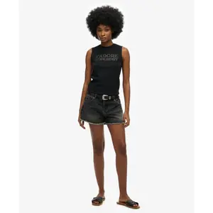 Camiseta de tirantes para mujer Superdry Luxe image-1