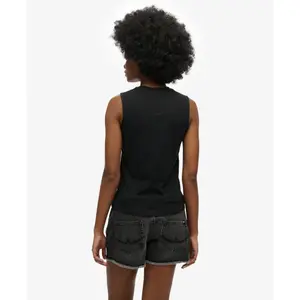 Camiseta de tirantes para mujer Superdry Luxe image-2