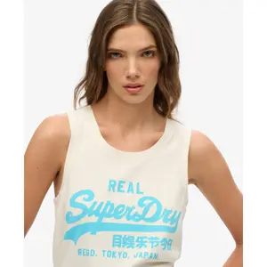 Camiseta de tirantes para mujer Superdry Vl image-4