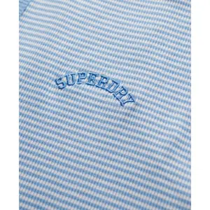 Camisola de alças riscada com costas nadador e logo para mulher Superdry Essential image-5