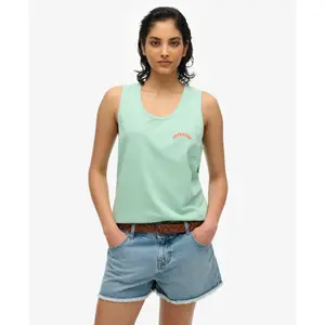 Camiseta de tirantes para mujer Superdry Essential GD image-1