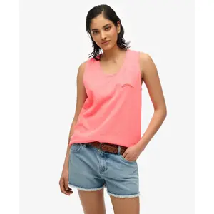 Camiseta de tirantes para mujer Superdry Essential GD image-2