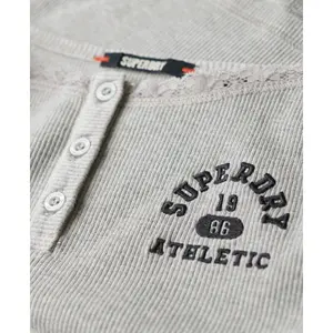 Knopf-Top mit Muster für Frauen Superdry Athletic Essentials image-6