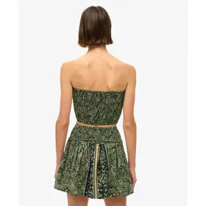 Blusa tomara que caia com estampa de paisley mulher Superdry St Tropez image-4