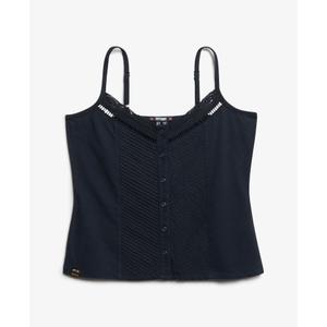 Débardeur boutonné à dentelle femme Superdry Caraco image-0