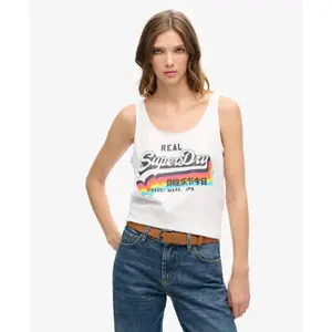 Camiseta de tirantes para mujer Superdry Vl image-1