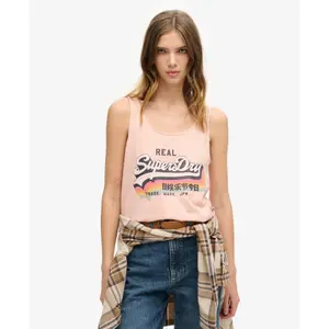 Camiseta de tirantes para mujer Superdry image-1