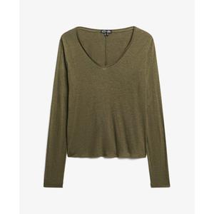 T-Shirt mit langen Ärmeln für Damen Superdry Jersey image-2