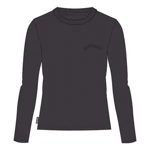 Sweatshirt woman Superdry Essential Logo Gd image-0