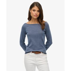Langärmliges Off-Shoulder-T-Shirt für Frauen Superdry Bardot image-1