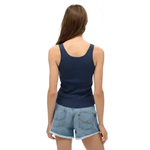 Damski wzorzysty tank top Superdry Athletic Essentials image-3