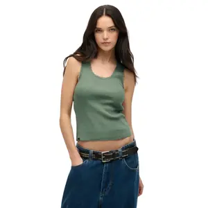 Lace Trim Tank Top for Women Superdry Vintage image-1