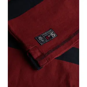 Gestreepte lange mouwen polo voor dames Superdry Heritage image-1