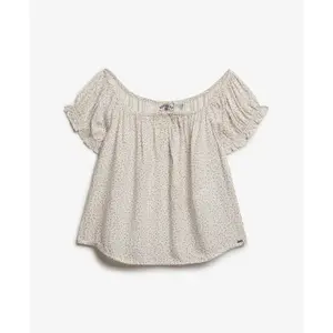 Blusa con colletto a bottoni donna Superdry image-0