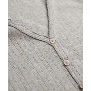 Women's pointelle cardigan Superdry Athletic Essentials image-1