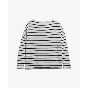 T-shirt a maniche lunghe con scollo a barca donna Superdry image-0