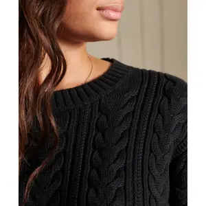 Damestrui met Druppelvormige Schouders en Ribbed Ronde Hals Superdry image-2