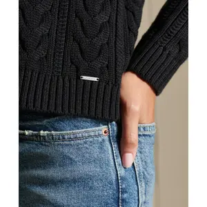 Damestrui met Druppelvormige Schouders en Ribbed Ronde Hals Superdry image-3