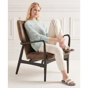 Camisola feminina de lã merino Superdry image-2