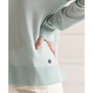 Camisola feminina de lã merino Superdry image-3