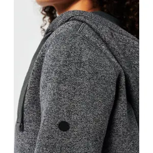Women's organic cotton zip-up hoodie Superdry Essential image-3