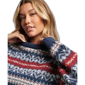 Jersey corto de jacquard para mujer Superdry image-3