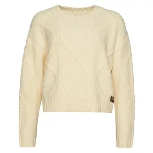 Damski sweter z grubym kablem Superdry