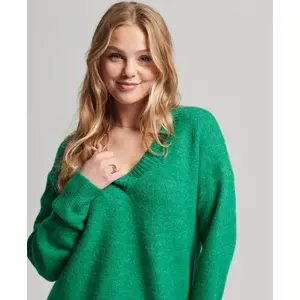 Camisola com decote em V de grandes dimensões para mulher Superdry image-3