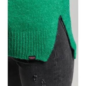 Camisola com decote em V de grandes dimensões para mulher Superdry image-4