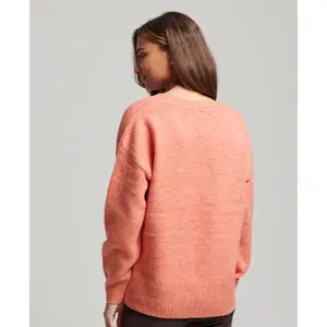 Camisola com decote em V de grandes dimensões para mulher Superdry image-3